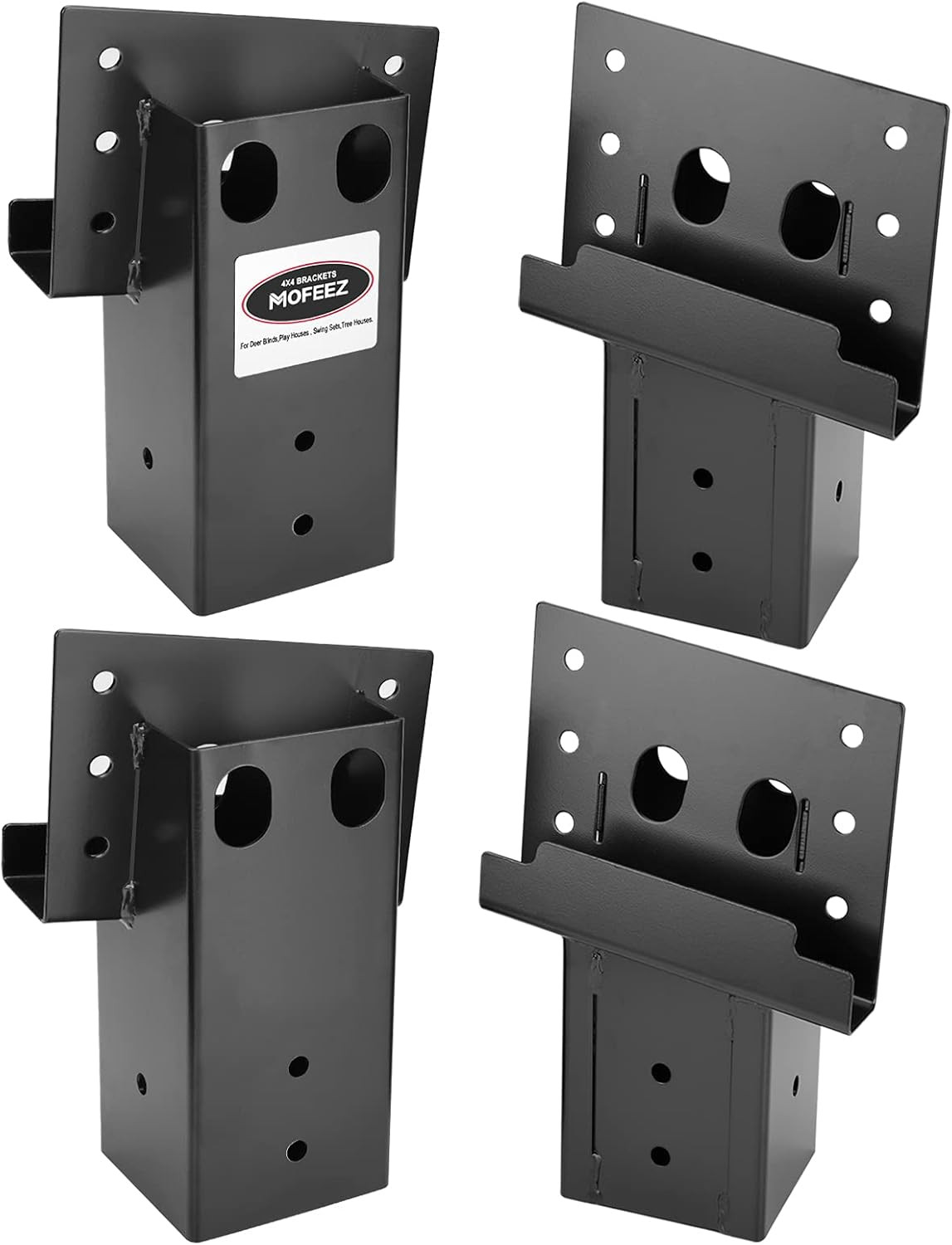 Angle Bracket Outdoor Compound Elevator Bracket for Deer Stand Hunting Blind 4X4