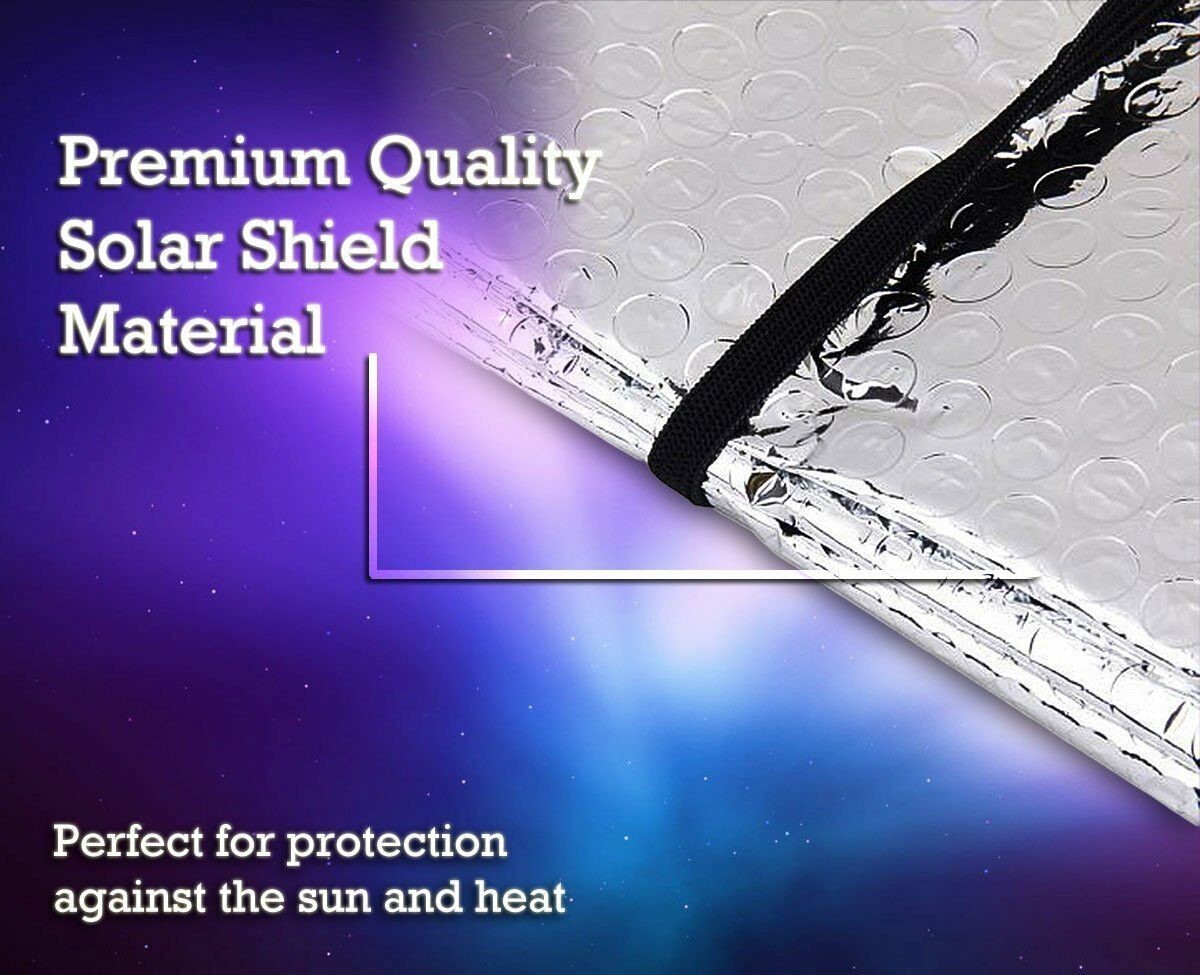 4-Layer Front Privacy Window Heat Resistant Windshield Sunshade Fit Ford Pickup