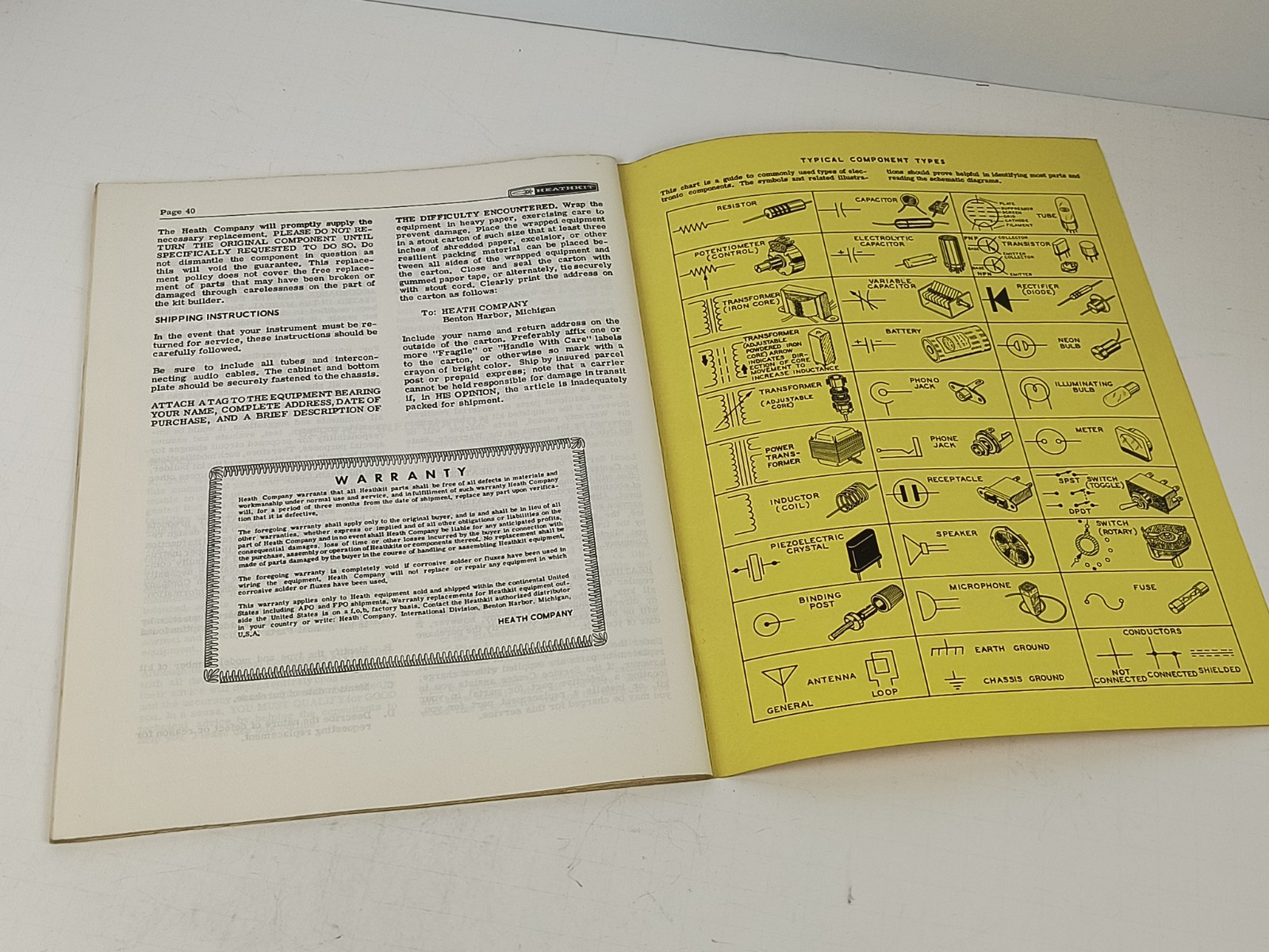 Heathkit AA-151 Amplifier Assembly and Operation Manual 40 Pages