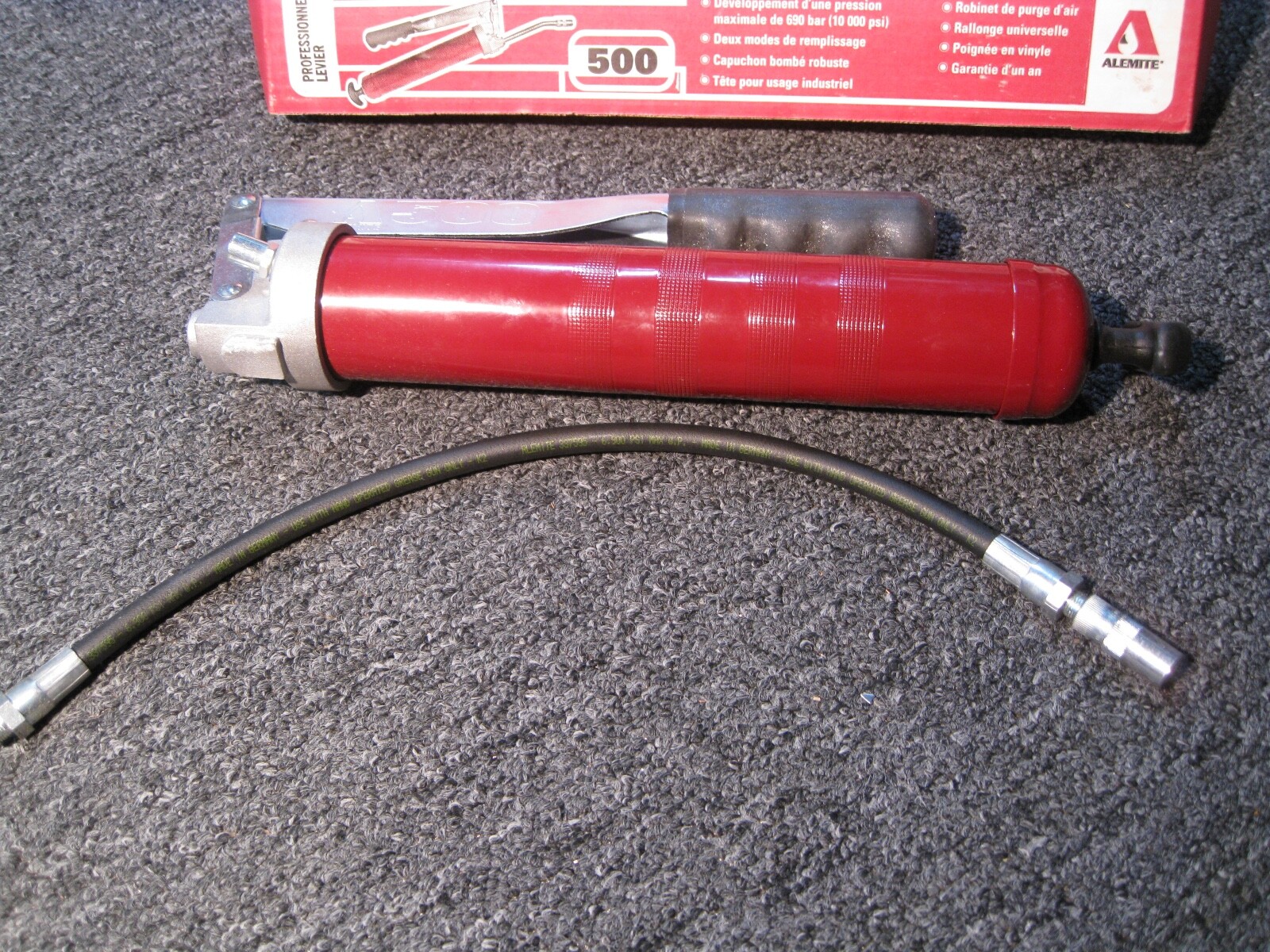 🇺🇸 👍 💥 nos alemite 500 grease gun + extras