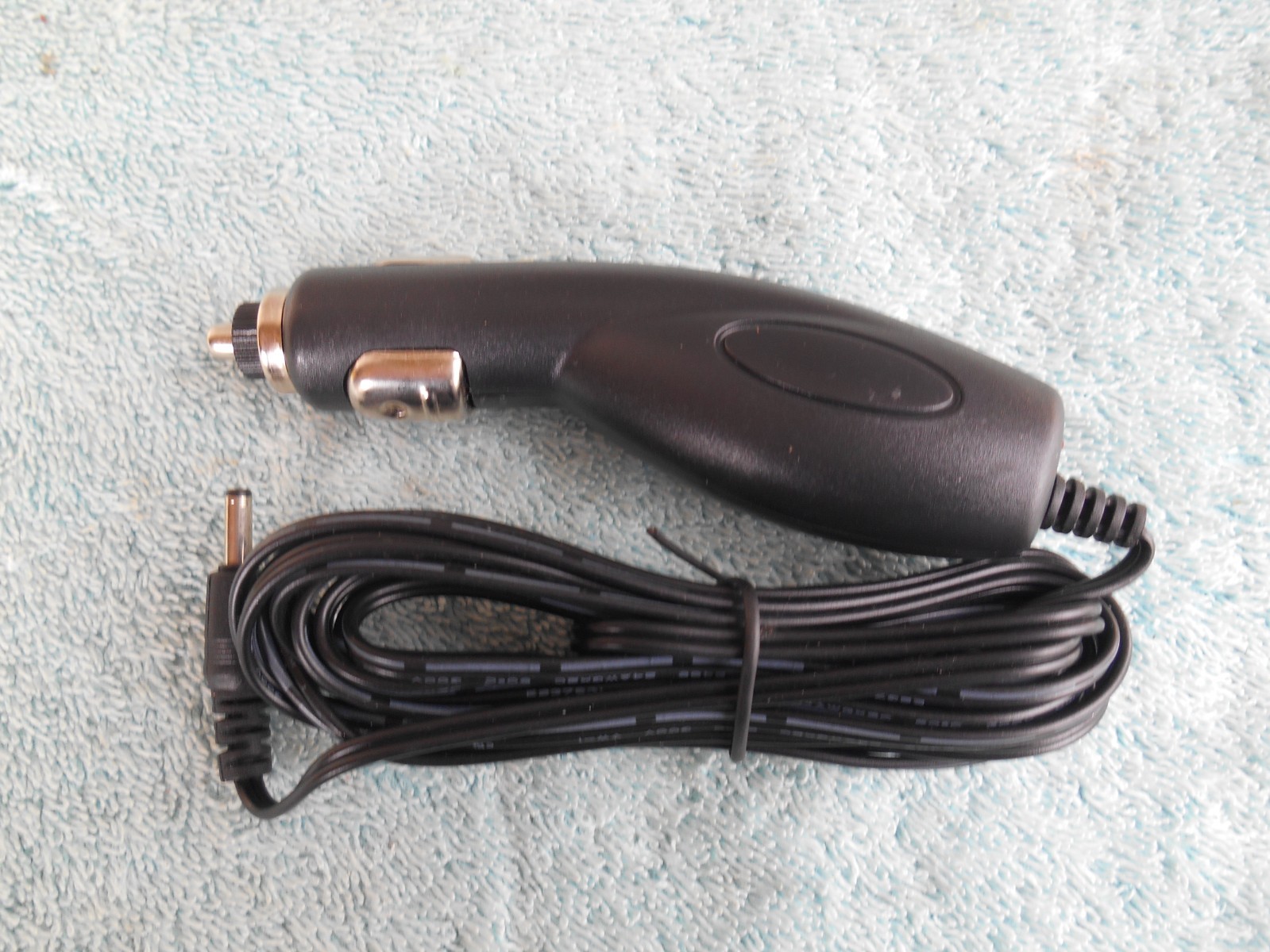 VINTAGE 12V Car Cigarette Lighter Plug to 3.5MM Adapter Extension Cable. 5 FOOT.