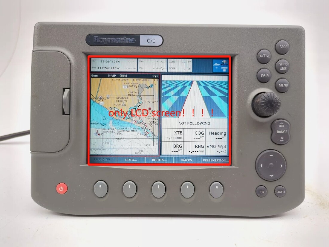 LCD Display Screen for Raymarine C70 Chartplotter Screen Repair Replacement