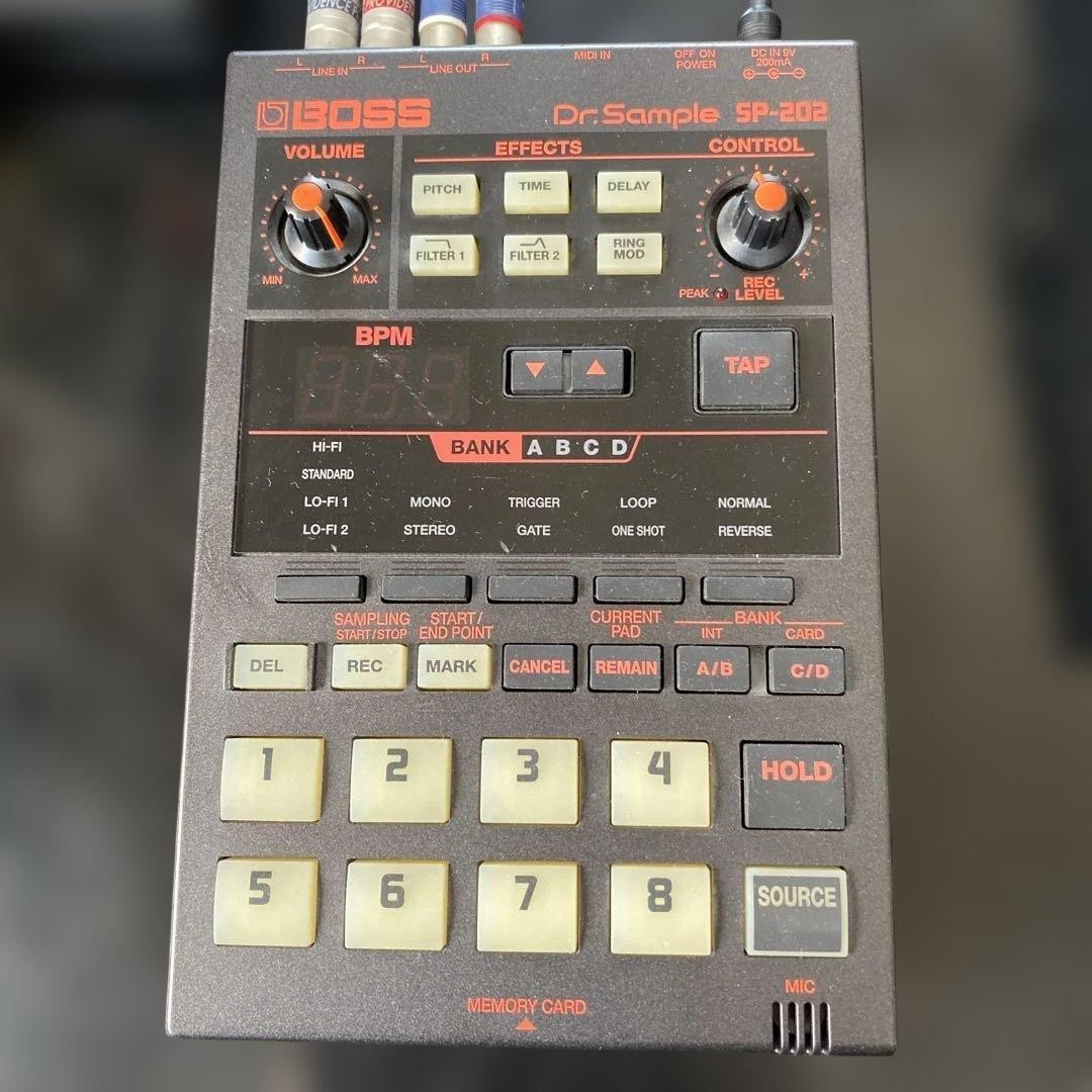 BOSS Dr Sample SP-202 Digital Instrument Used from Japan