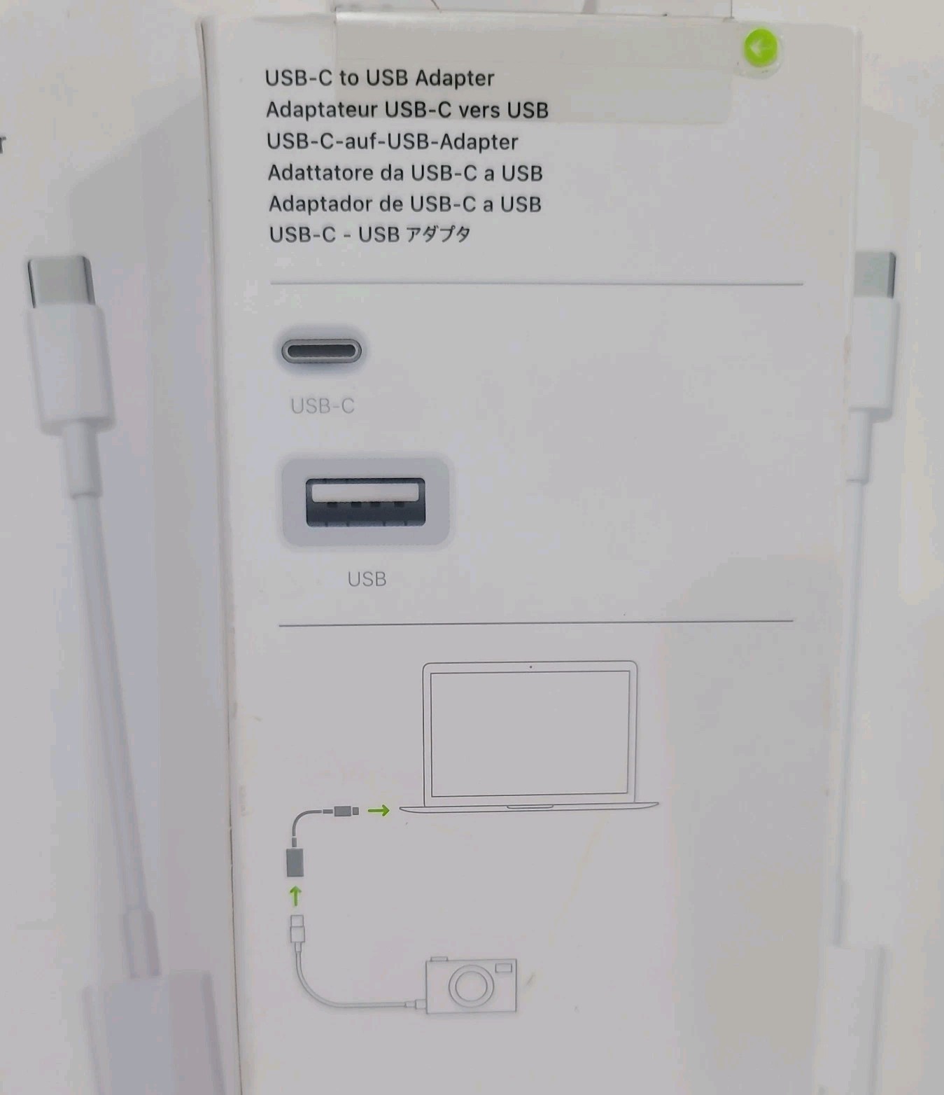 Apple USB-C to USB Adapter for Mac/iPad