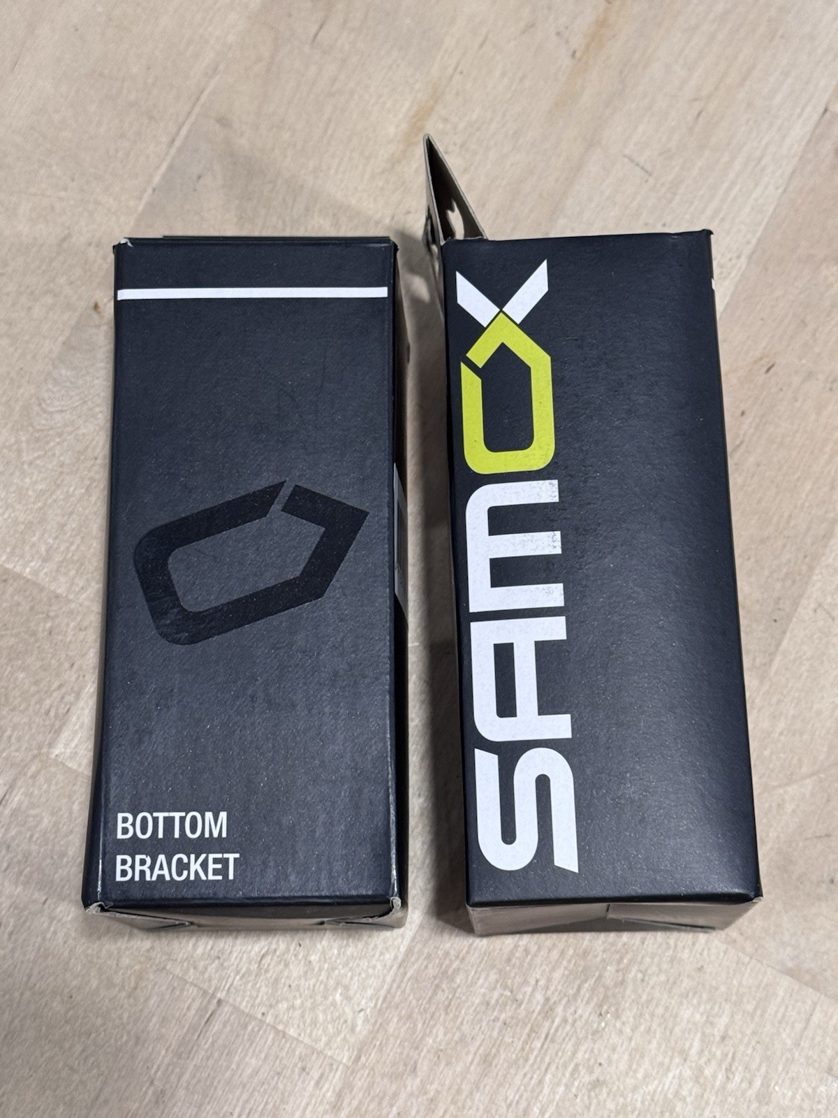 2 NEW IN BOX Samox American Bottom Bracket - Black BMX FREESTYLE GT HARO REDLINE