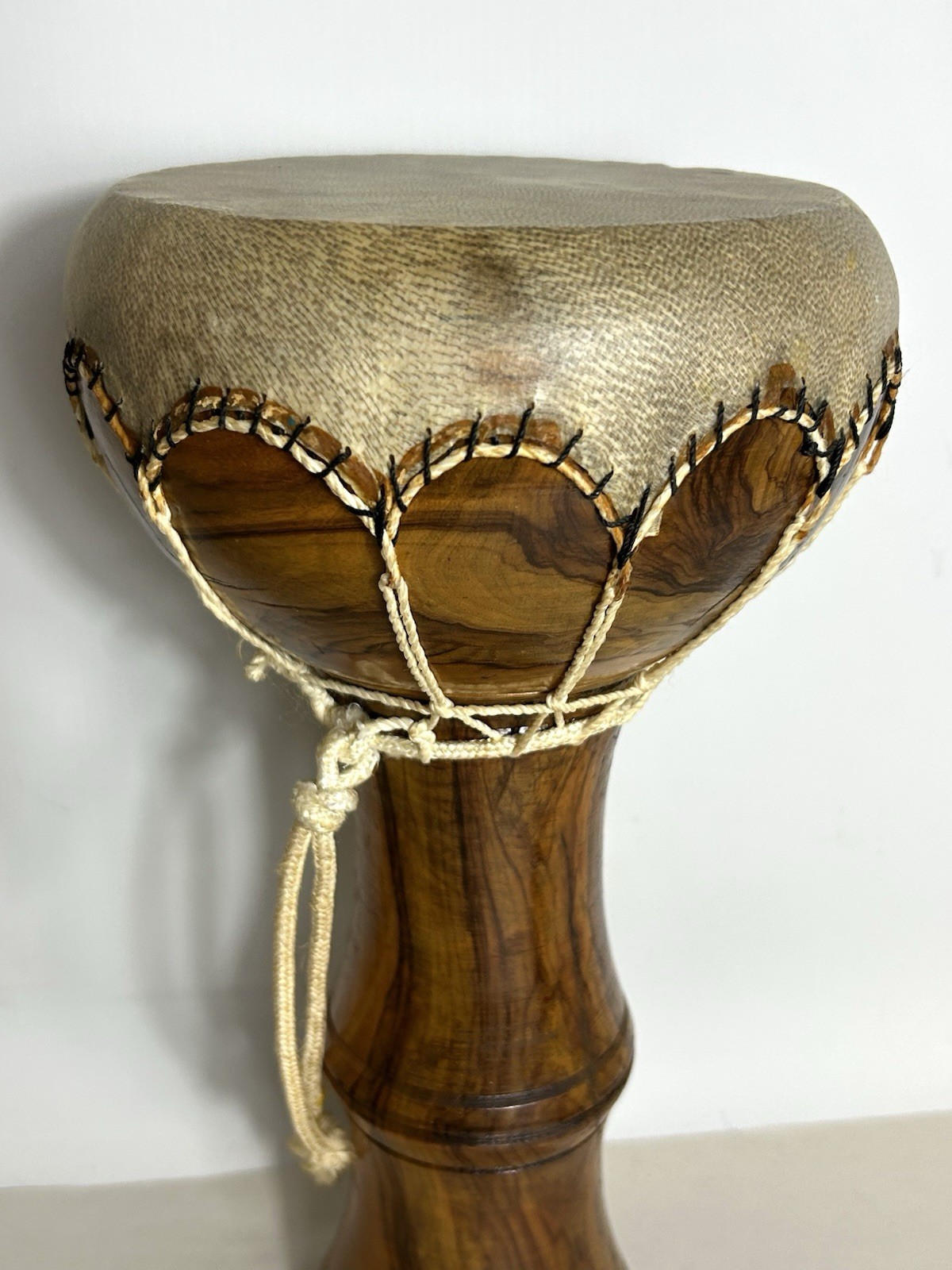 Vintage African Goblet Drum - Percussion Djembe Bongo