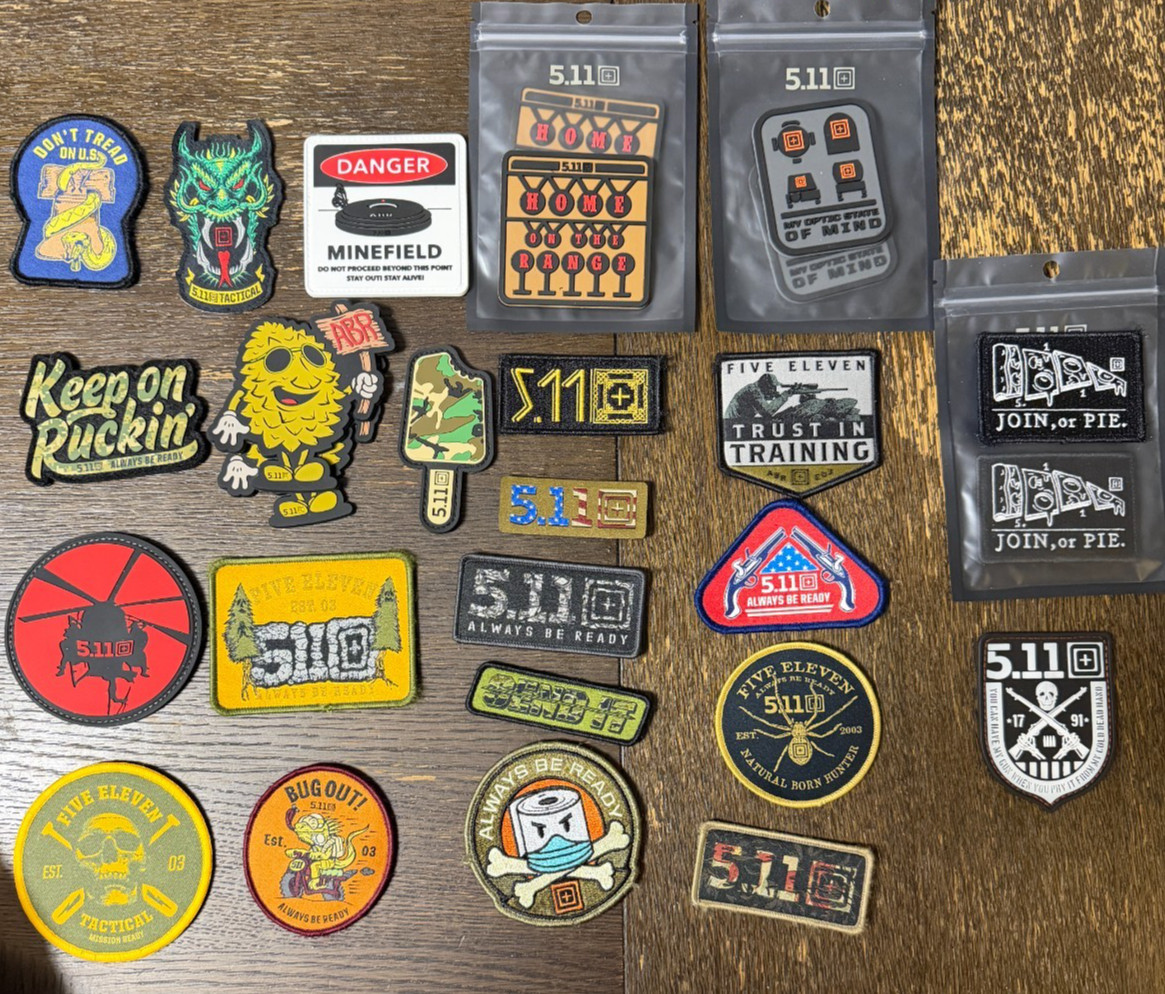 5.11 Tactical Patches