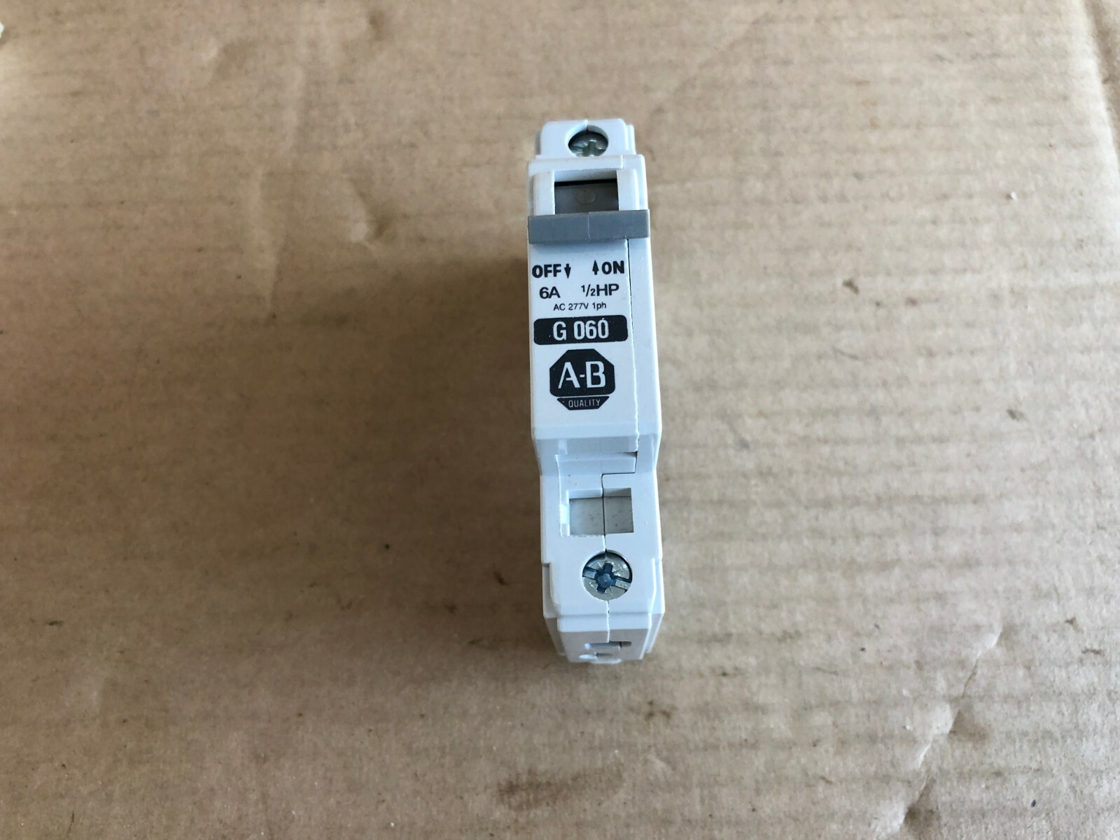 Allen Bradley, Manual Motor Controller, 6A, 1492-CB1G60