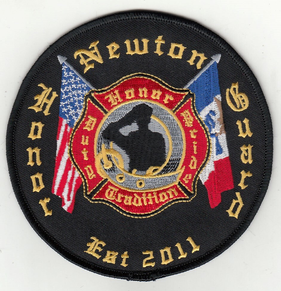 Iowa Fire Dept Newton Honor Guard Patch