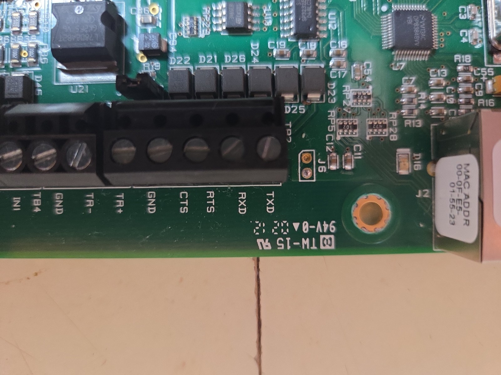 Lenel LNL-2220 Green Board / Intelligent Dual Reader Controller – Used / Working