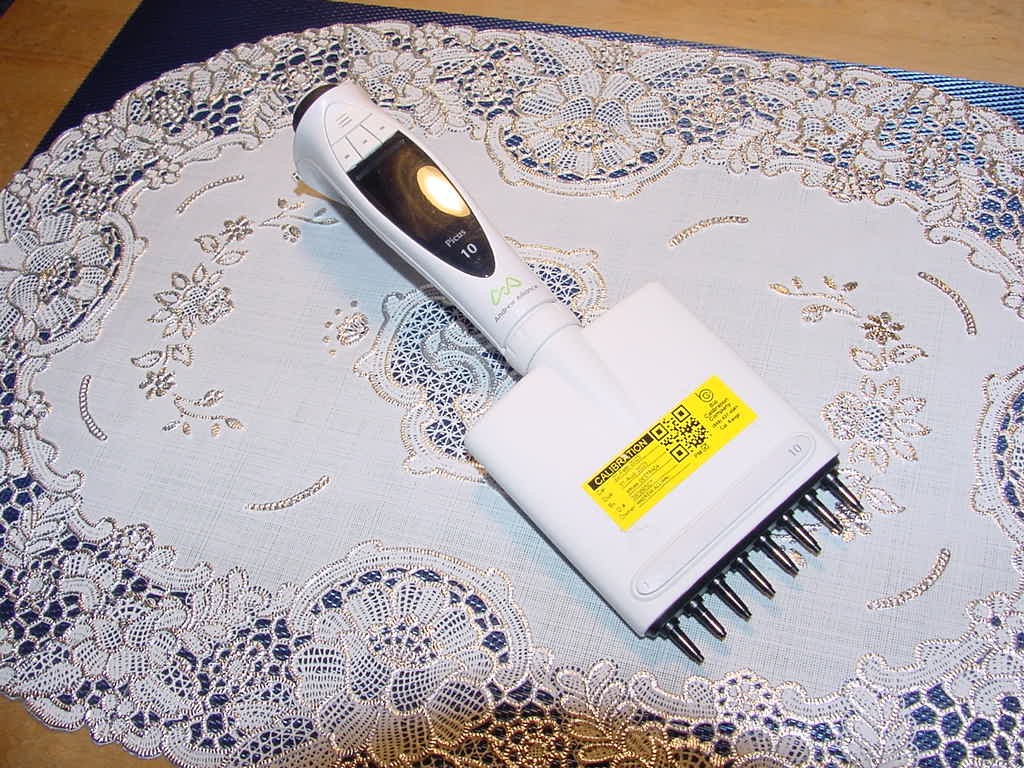 Sartorius Andrew Alliance Picus 10 Electronic 8 Channel Pipette, 0.2-10uL, Used!