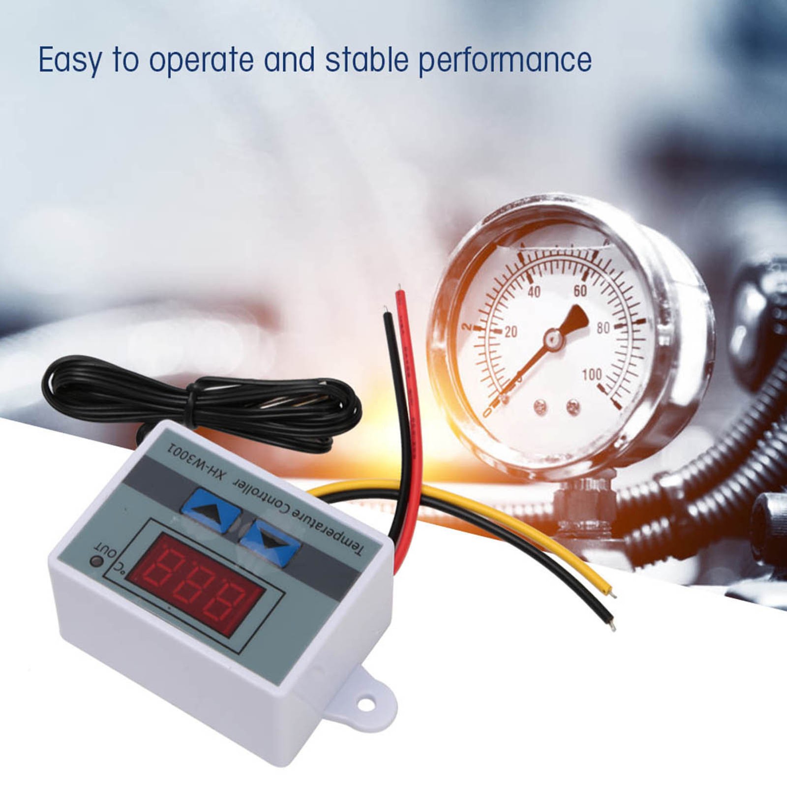 1 Digital Temperature Controller Waterproof Thermostat Switch For Hatching