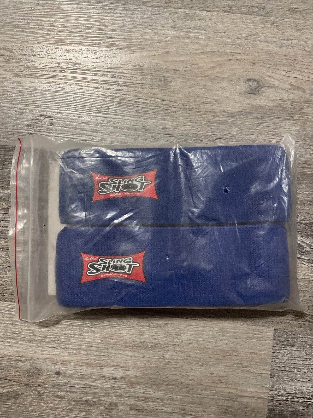 Sling Shot Knee Wraps by Mark Bell - 2 mtr - Blue