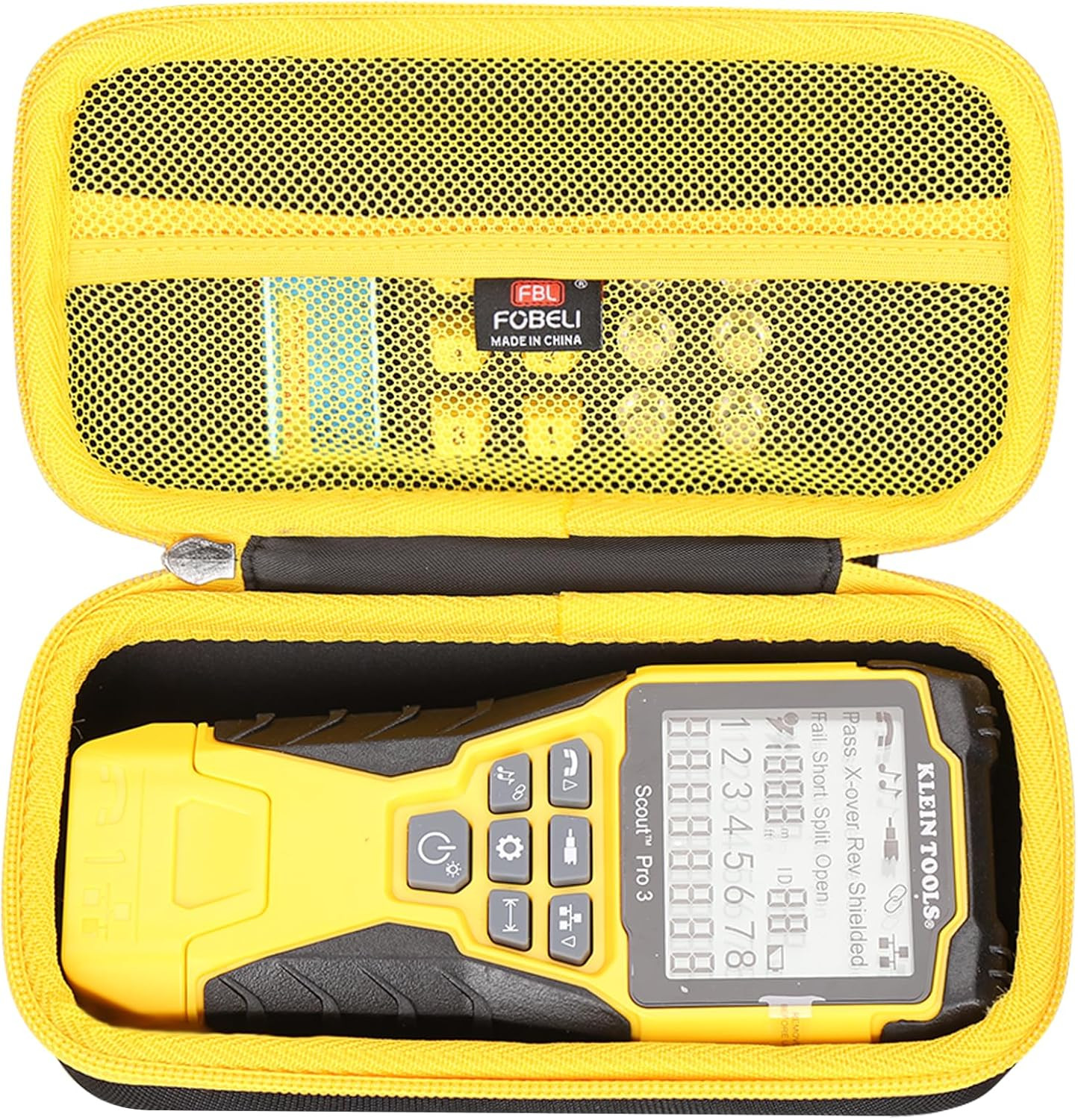 Hard Carrying Case Compatible with Klein Tools VDV501-851 Cable Tester Kit