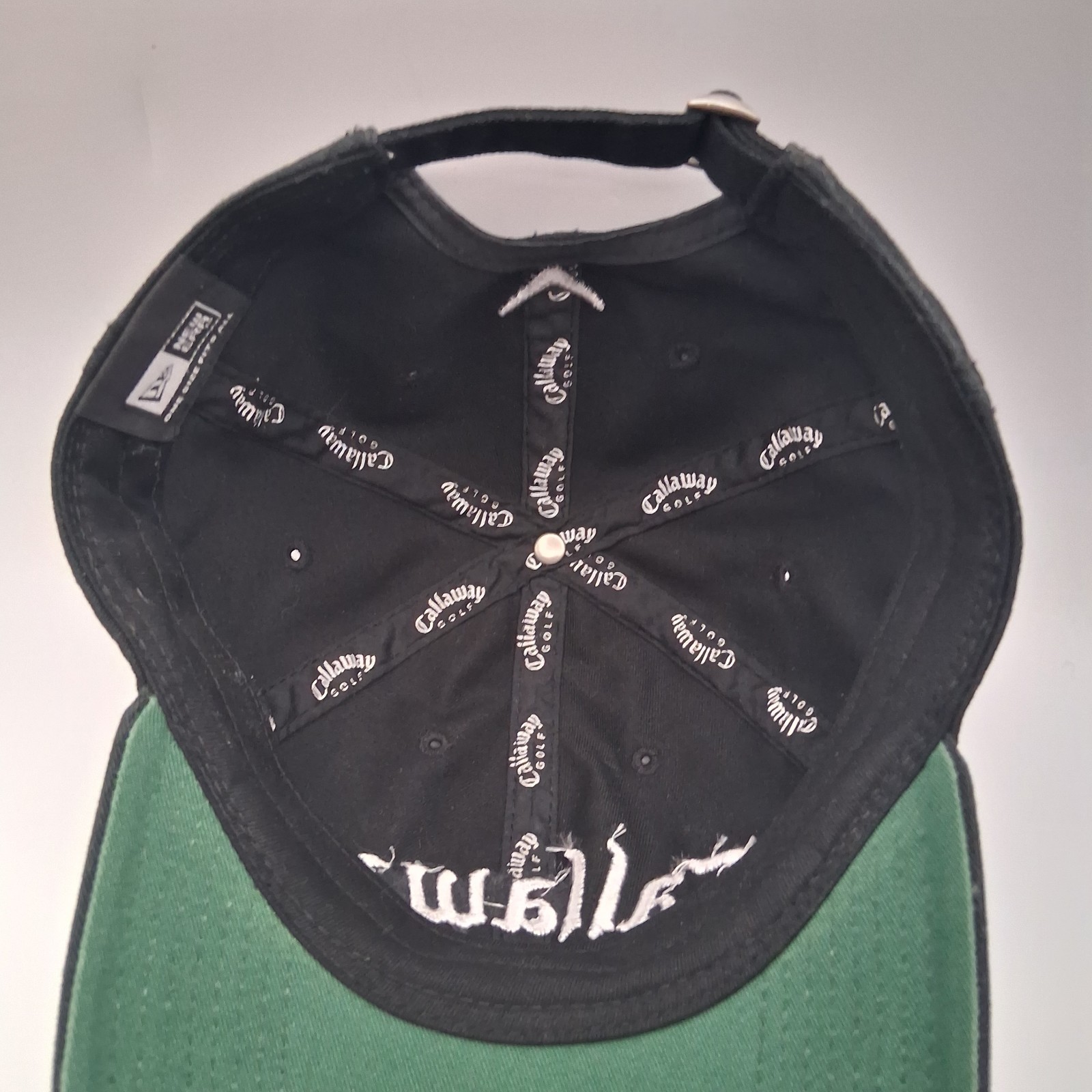 Callaway Golf Hat Cap FT-5 Tour i New Era Black Strap Back White Script Logos