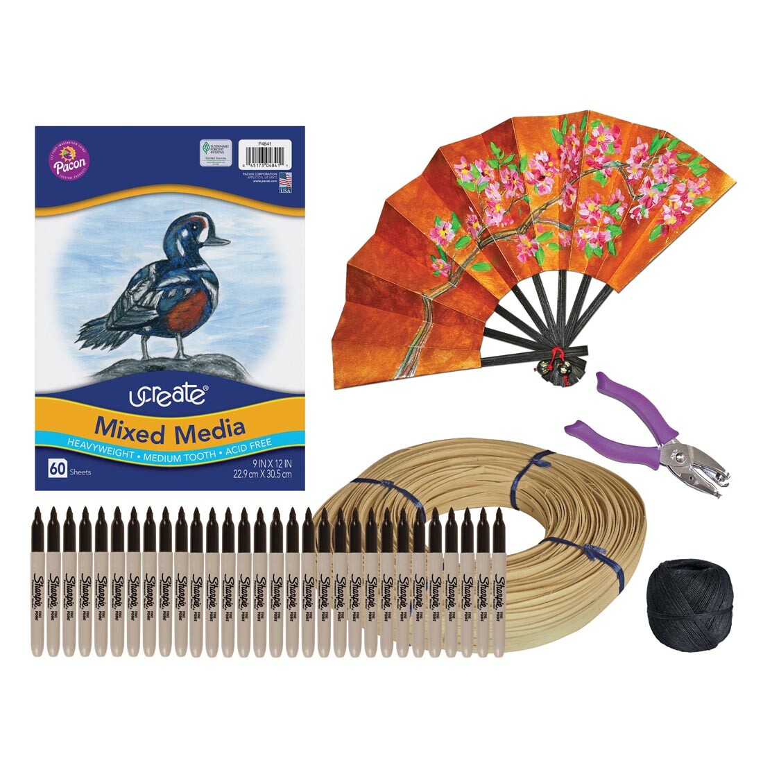 Oriental Fan Project Kit