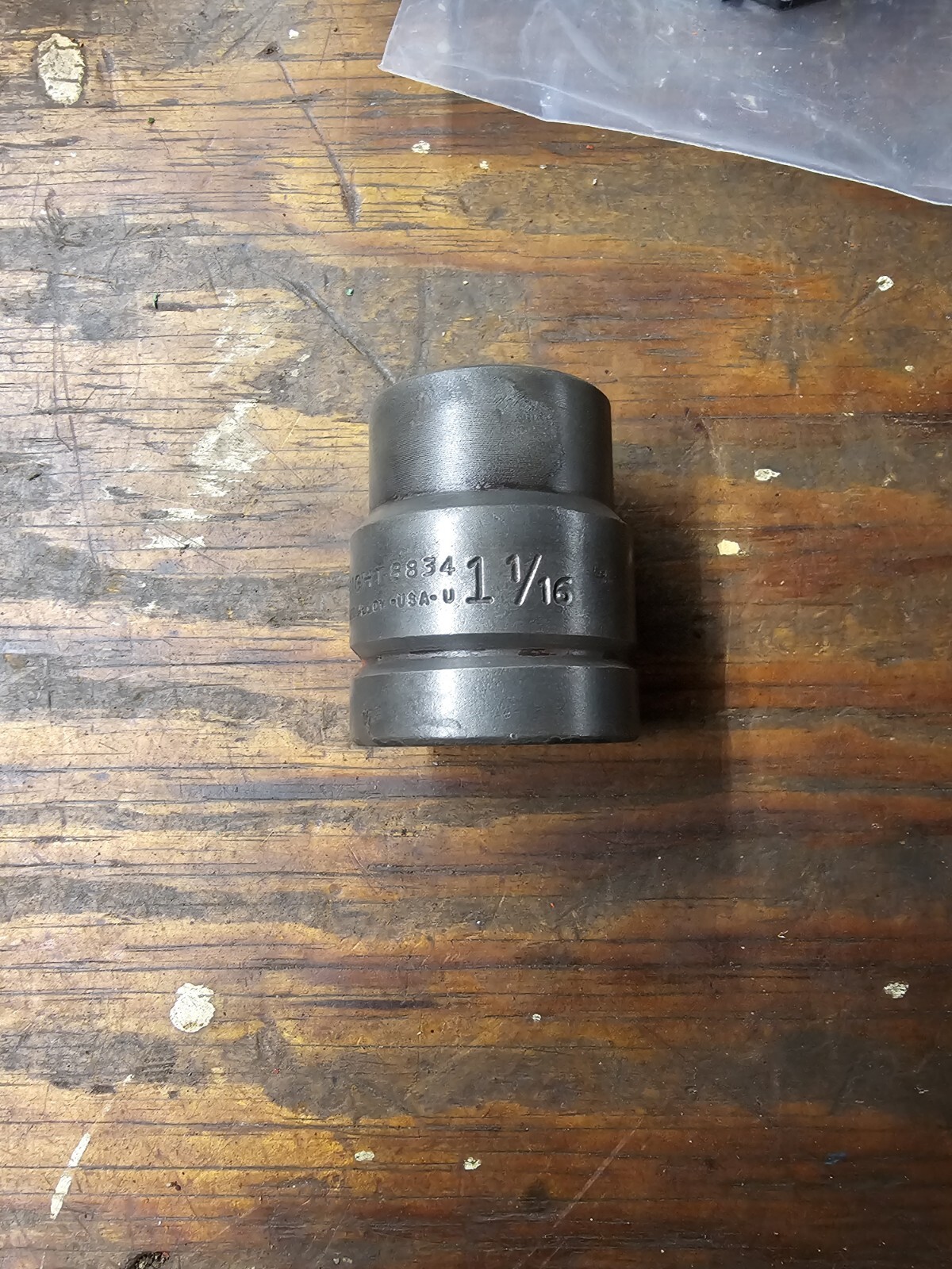 WRIGHT 8834 1-1/16" X 1" DRIVE IMPACT SOCKET USA 🇺🇲 1-1/16 1