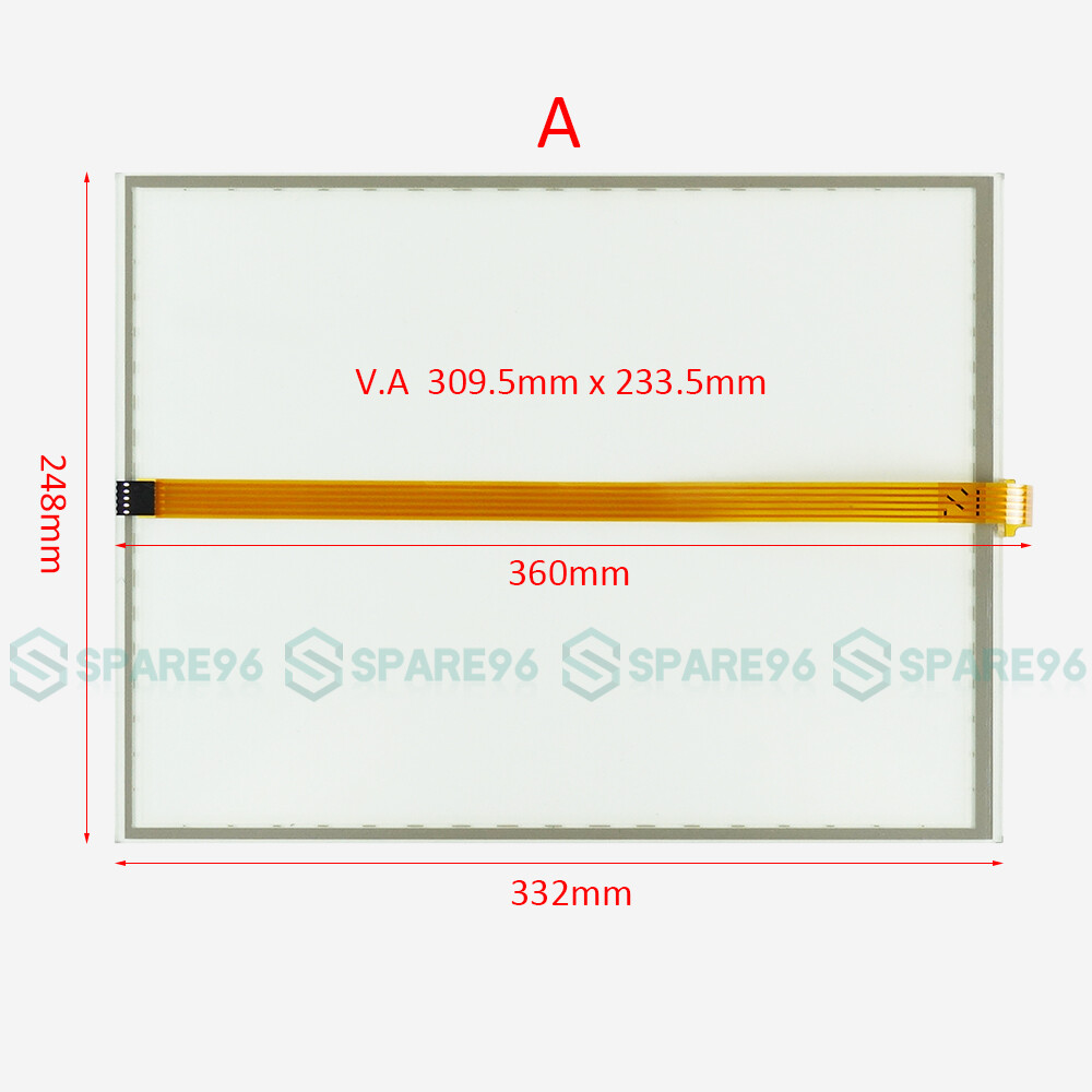 5PC720.1505-00 Touch screen Glass panel for B&R 5PC720-1505-00