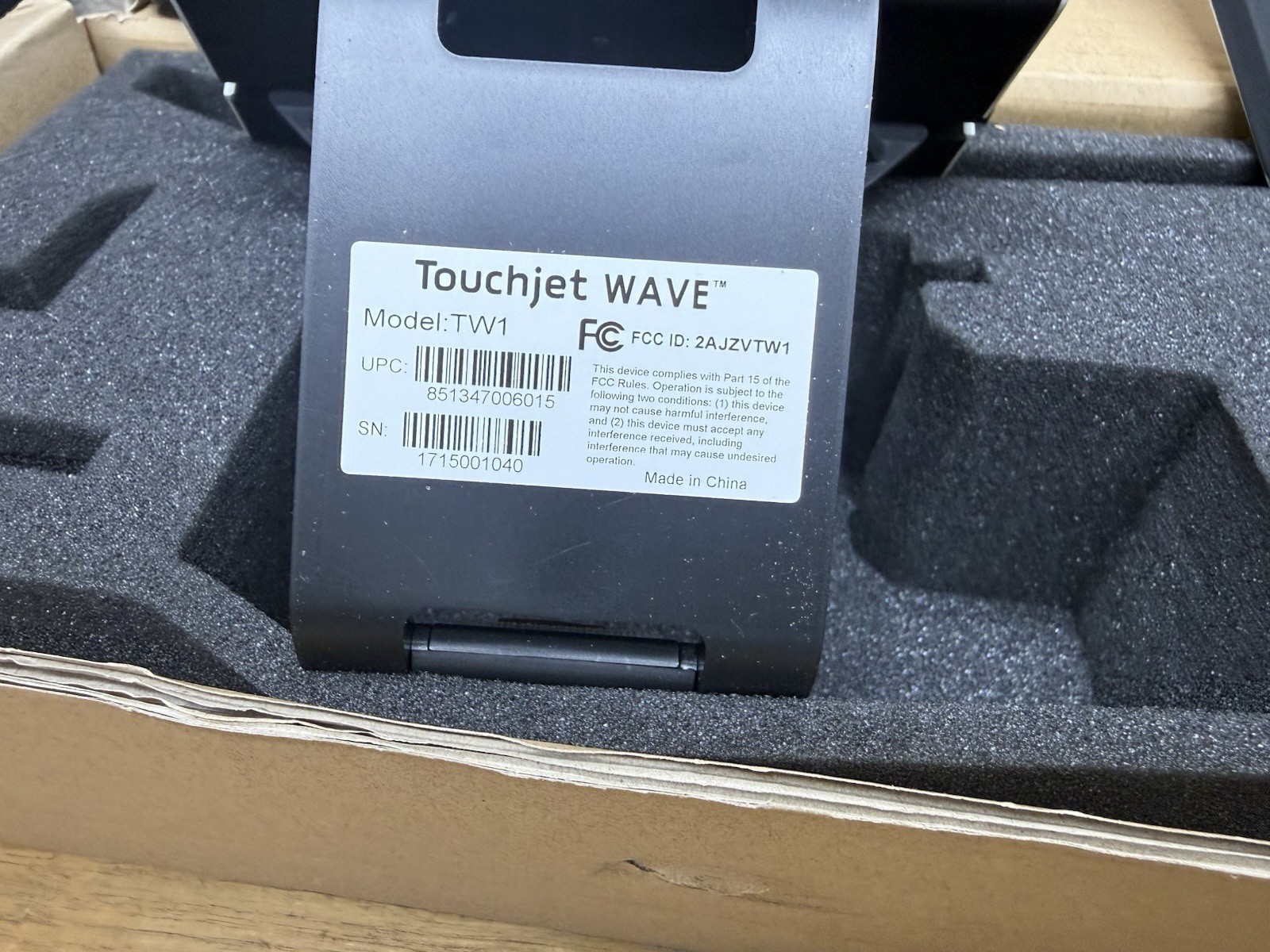 Touchjet WAVE TV Tablet System TW1 - TW80WUS With Box