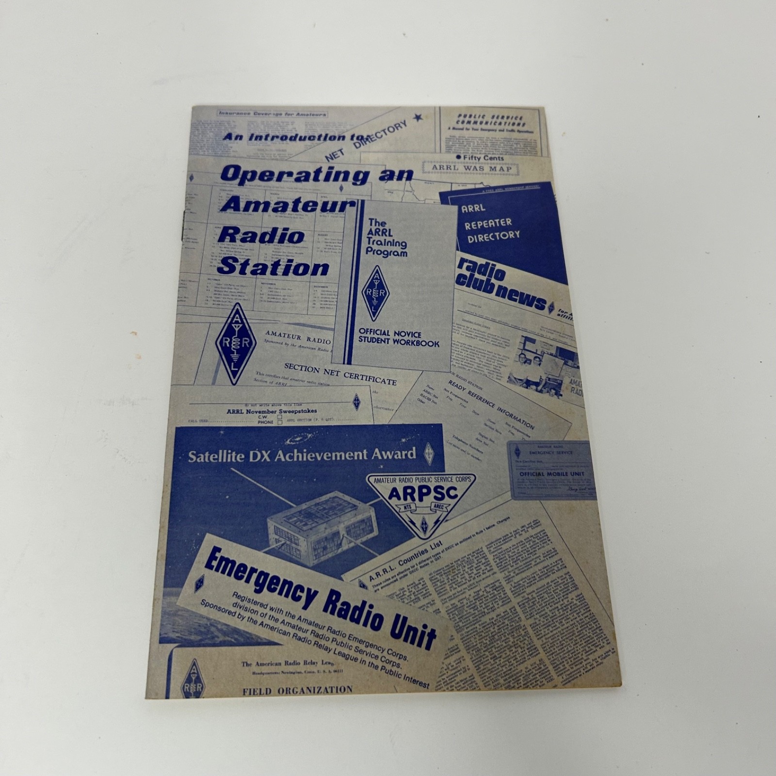 Vintage Introduction to Operating An Amateur Radio Station 1976 ARRL Booklet