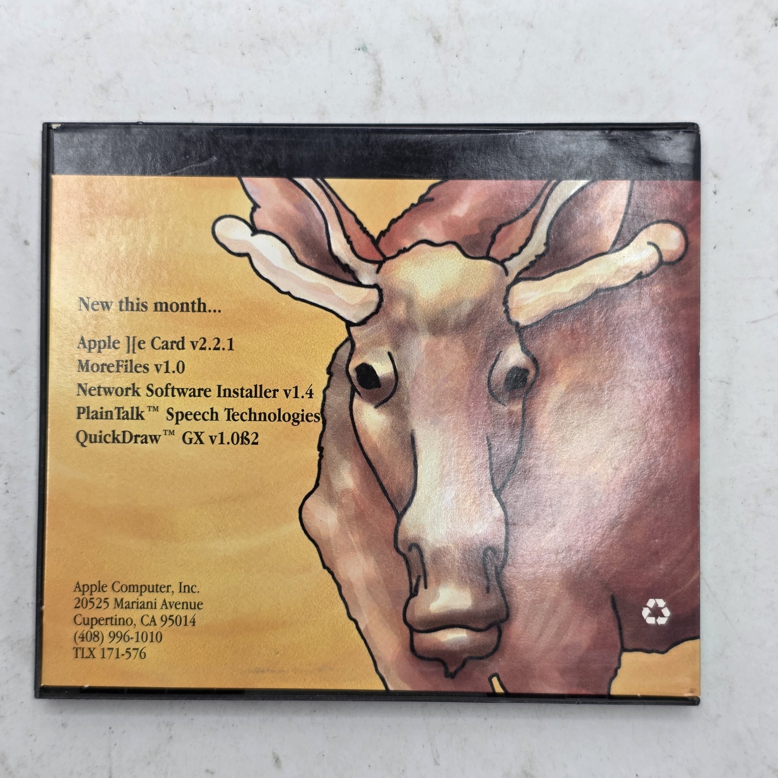 1993 Apple Developer CD “Northern HEXPposure” Nov Tool Chest Vintage Mac