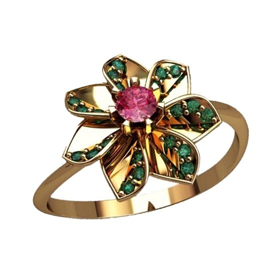 2 pcs Ladies Ring Wax patterns for lost wax casting Gold or Silver Jewelry_20854