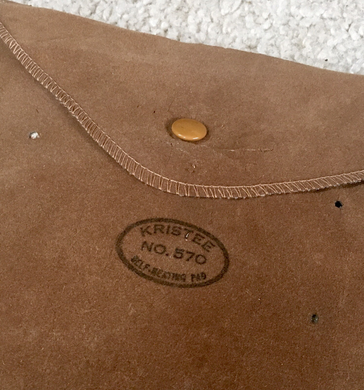 Vintage Kristee Self-Heating Health Pad No. 570 - Kristee Products Co. Akron OH