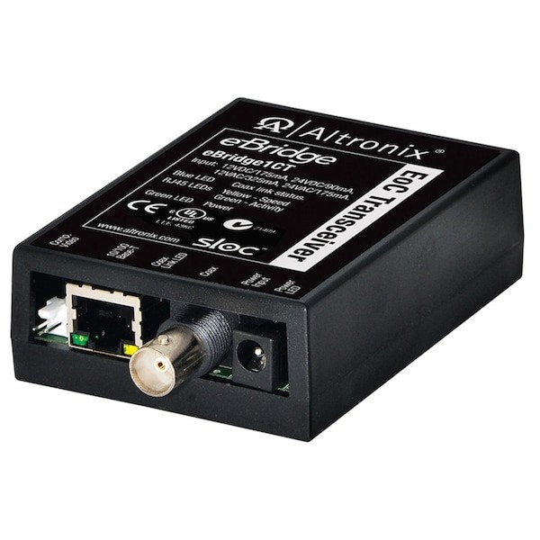 Altronix Ebridge1ct Ip Over Coax Tranceiver