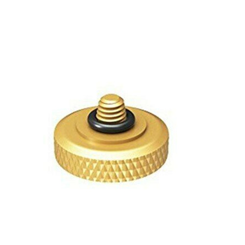 Brass Concave Shutter Release Button Rubber Ring For Minolta For Leica For Canon