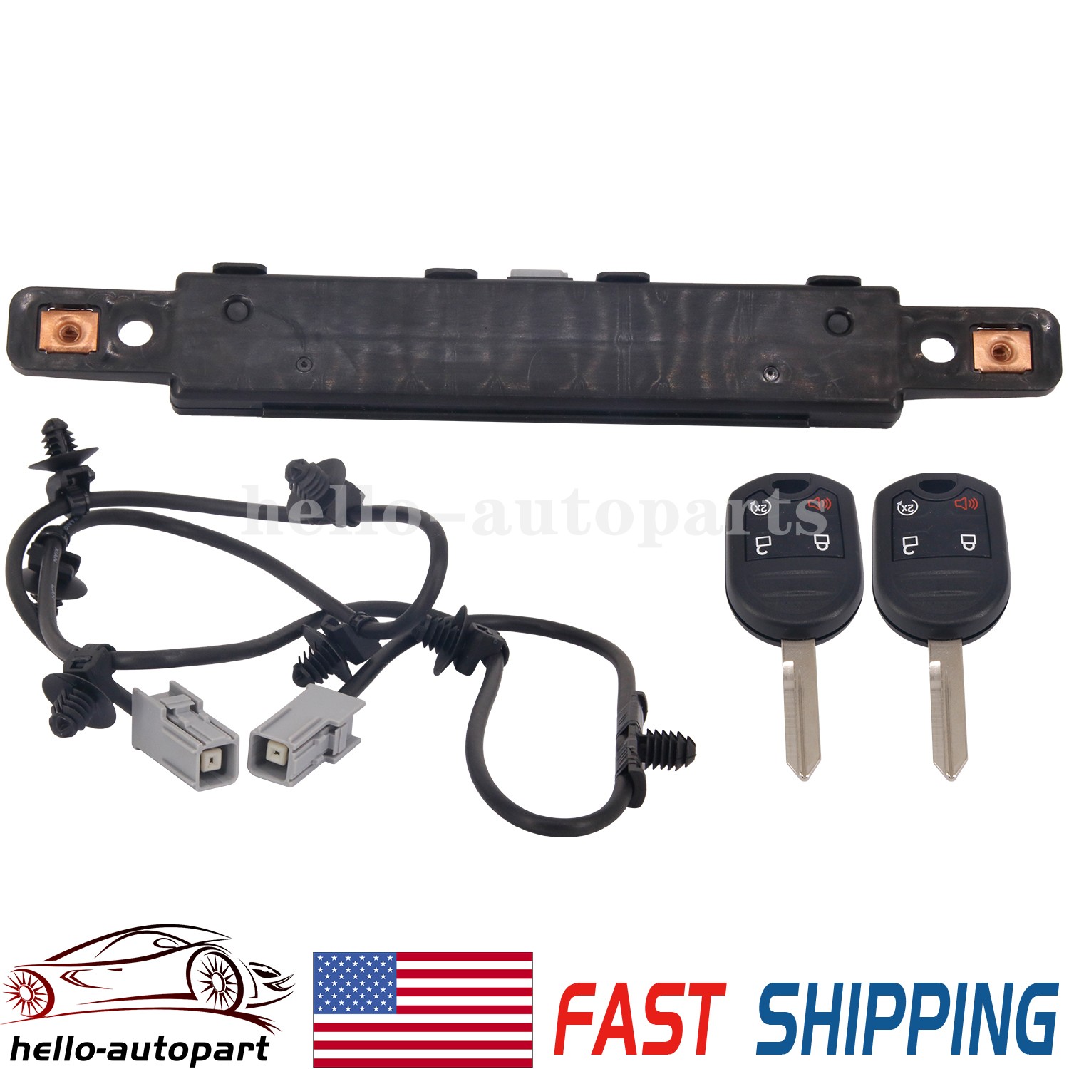 Remote Start System with 2PCS Car Key Fits For Ford F150 2011-2014 BC3Z-19G364-A