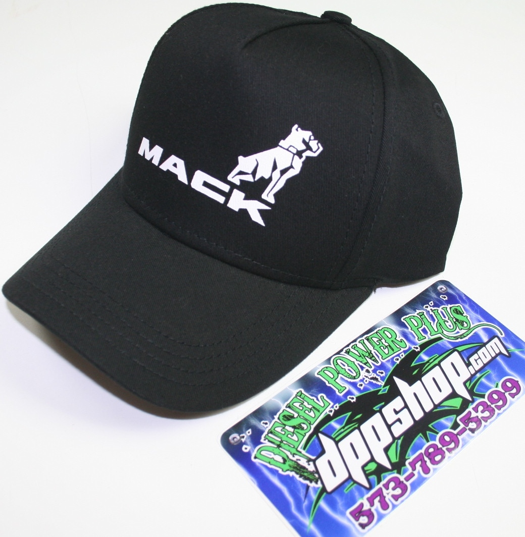 mack bulldog semi truck trucker hat ball cap winter bull diesel gear tractor dog