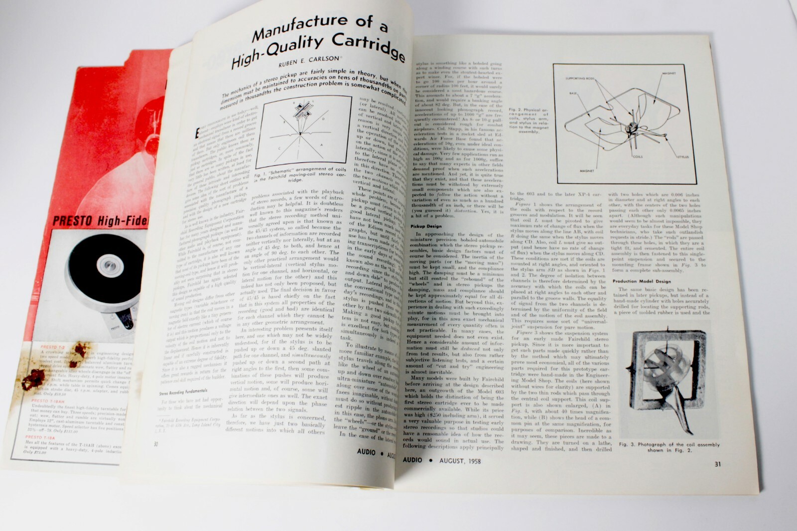 AUDIO AUGUST 1958