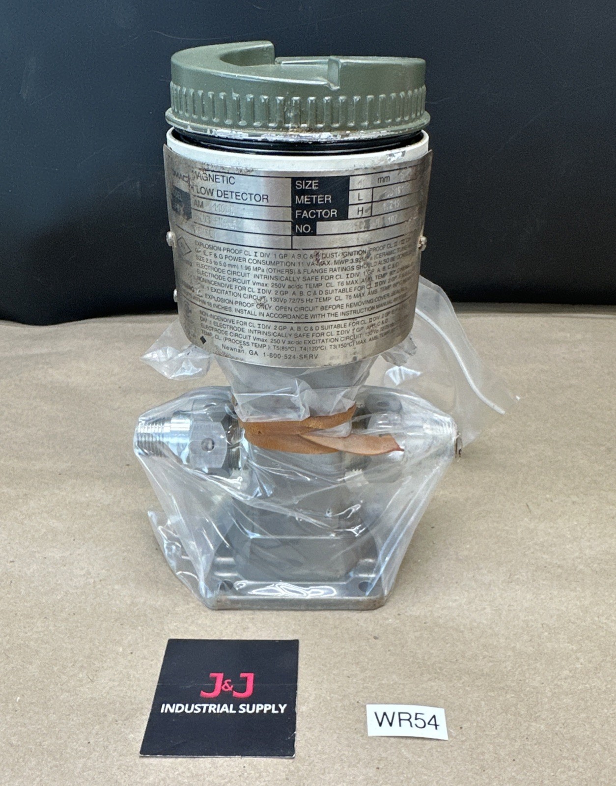 NEW OLD STOCK SURPLUS- Yokogawa AOMAC Magnetic Flow Detector AM-110DN-CU3-ENA*A
