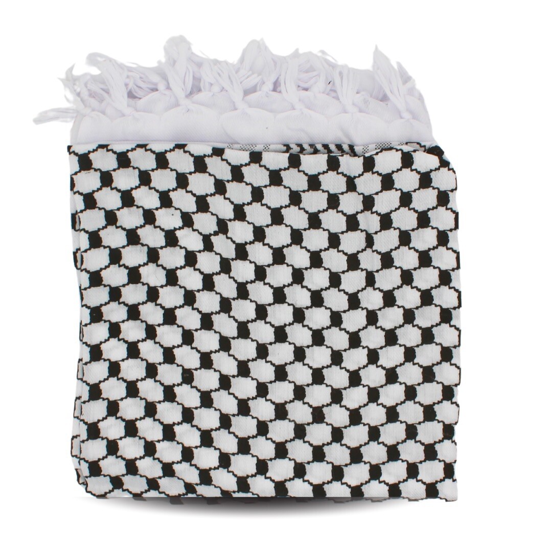 Traditional Authentic Middle Eastern Keffeyeh Scarf