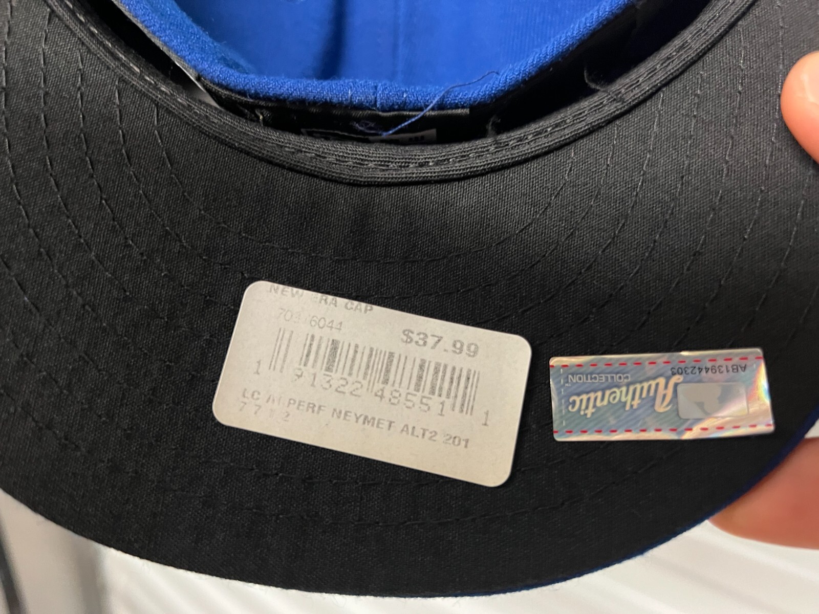New York Mets MLB Low Profile Blue Fitted Hat - New