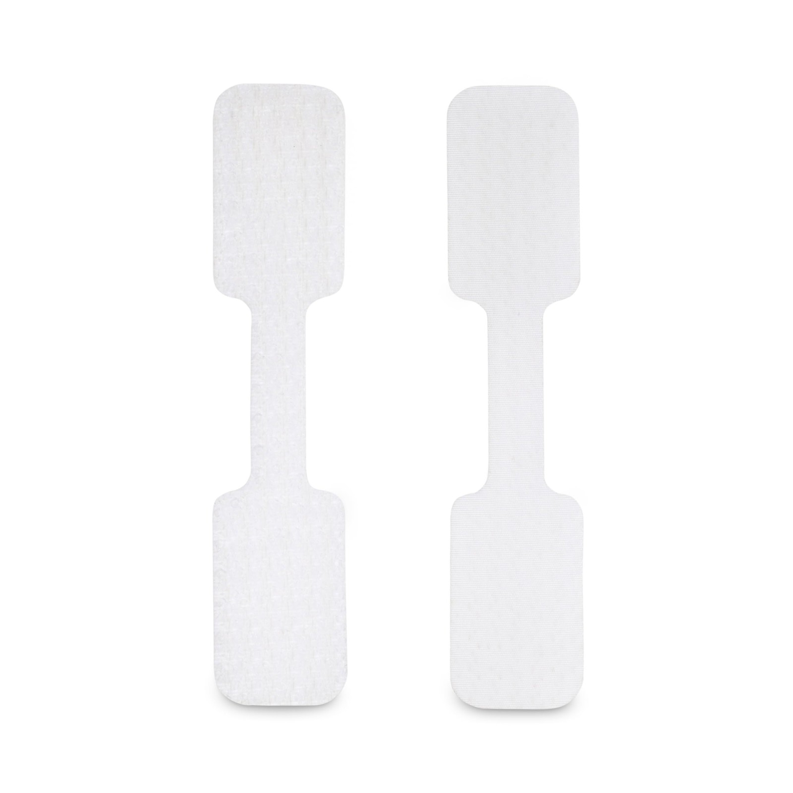 StarTech 3.5" Hook to Hook Fastener Cable Labels White 100Ct CABLETAGHLWH