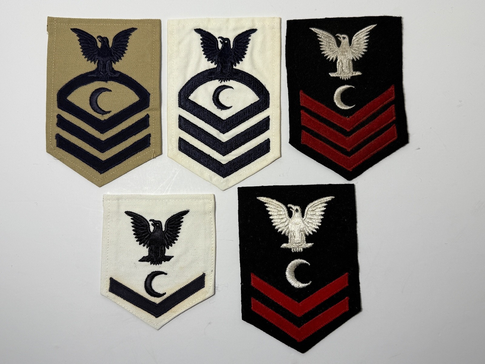 UNITED STATES NAVY, U.S.N. SHIPS COOK, RATES, GROUPING OF 5