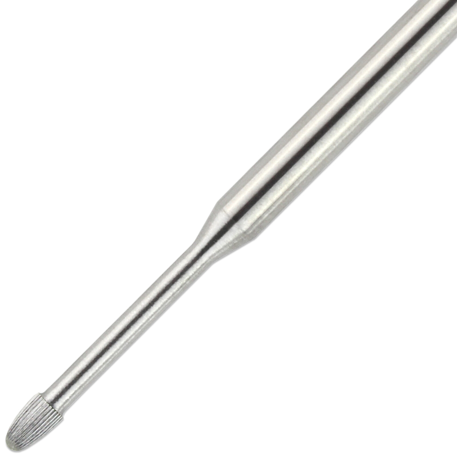 Professional Silver Cuticle Clean Safety Carbide Nail Drill Bit Fine Grit