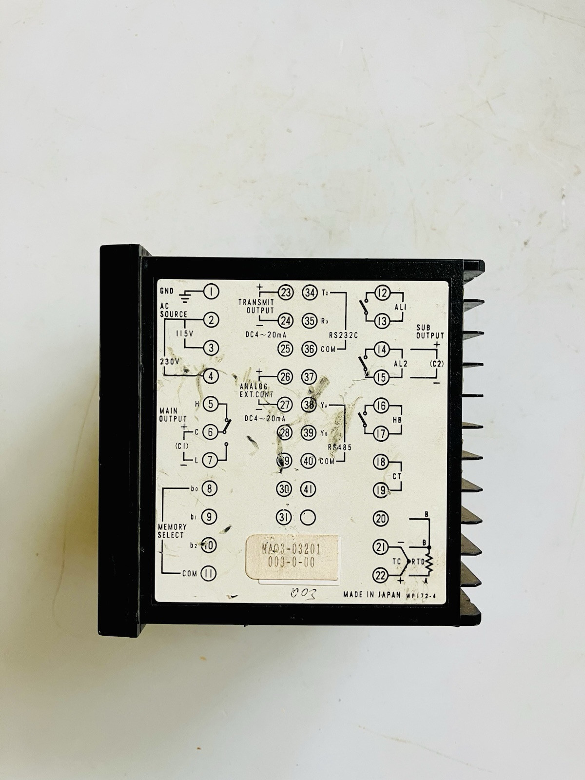 Barber-Colman MAQ3-03201-000-0-00 Temperature Controller