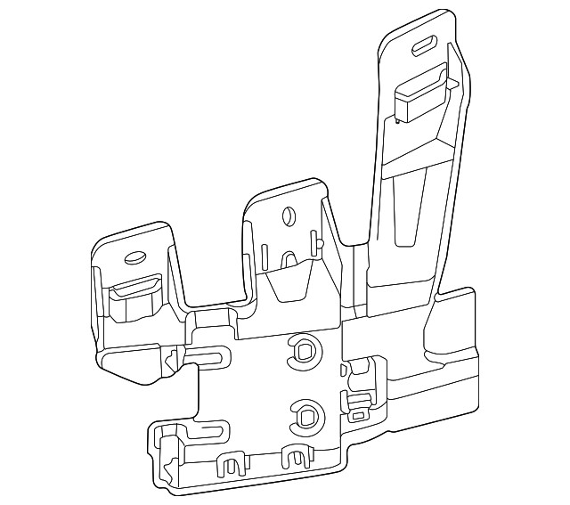 Genuine Audi Blind Spot Detection System Warning Sensor Bracket 89E-907-462