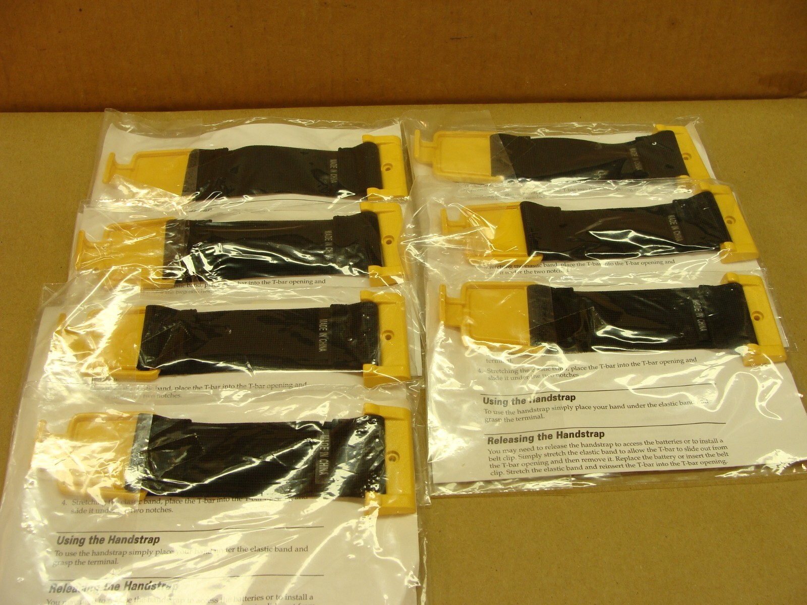 NEW lot of 7 INTERMEC hand strap 064020 for T2425 2425 T2420 2420 242X scanner