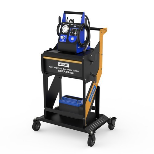 3-Tier Rolling Tool Cart 220 lbs Capacity Heavy-Duty Utility Cart Tool Organizer
