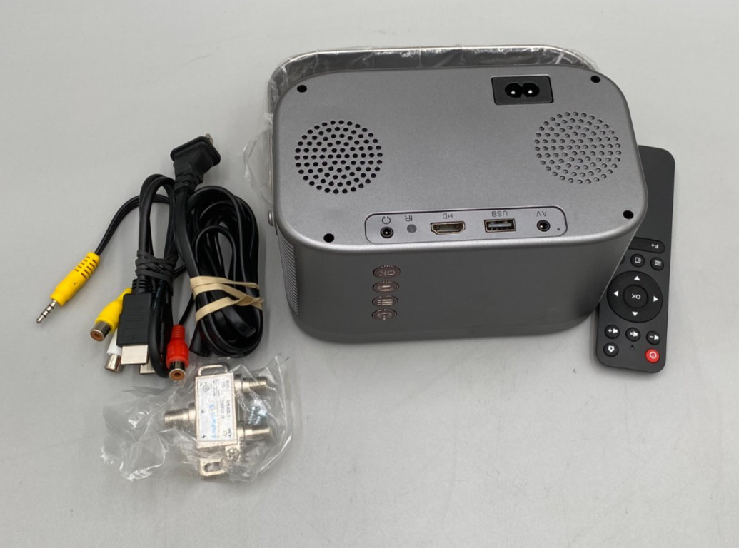 Losei K6 Smart Portable LED Home Projector 1080P Resolution With Box Good