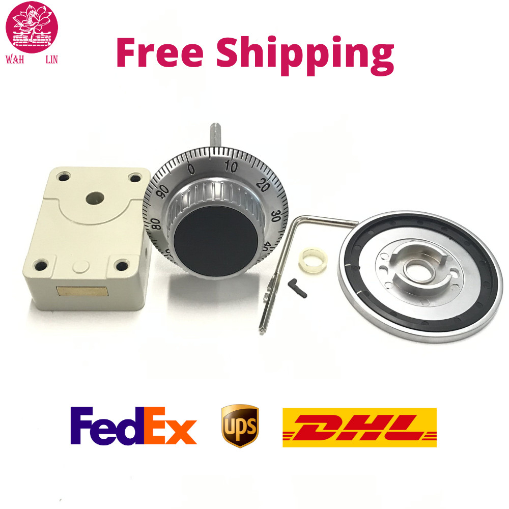 3 Wheel Combination Lock for Safes with Dial & Ring UL Listed For LG / S&G