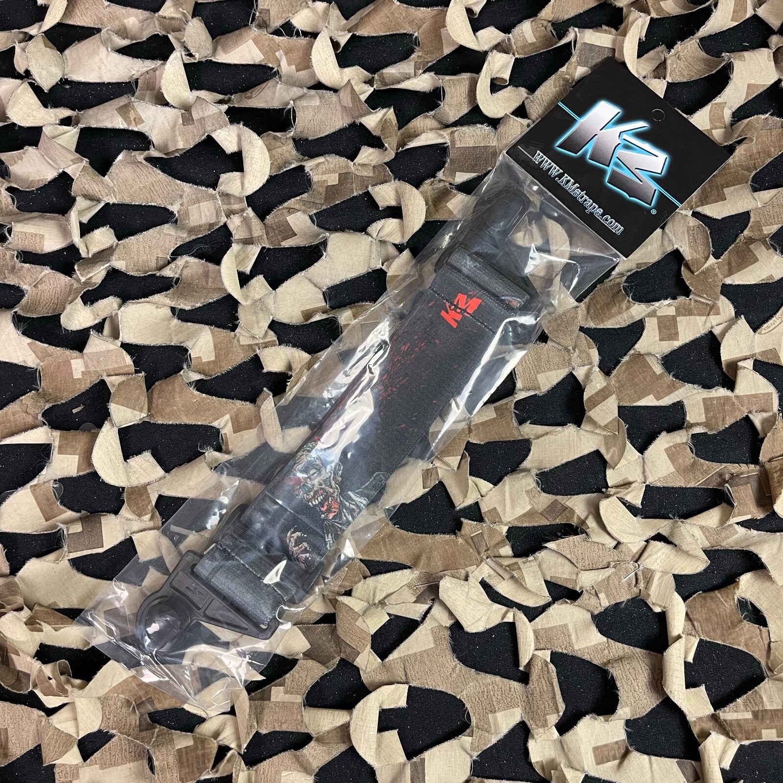 NEW KM Paintball Grill Goggle Strap - Warhawk Olive