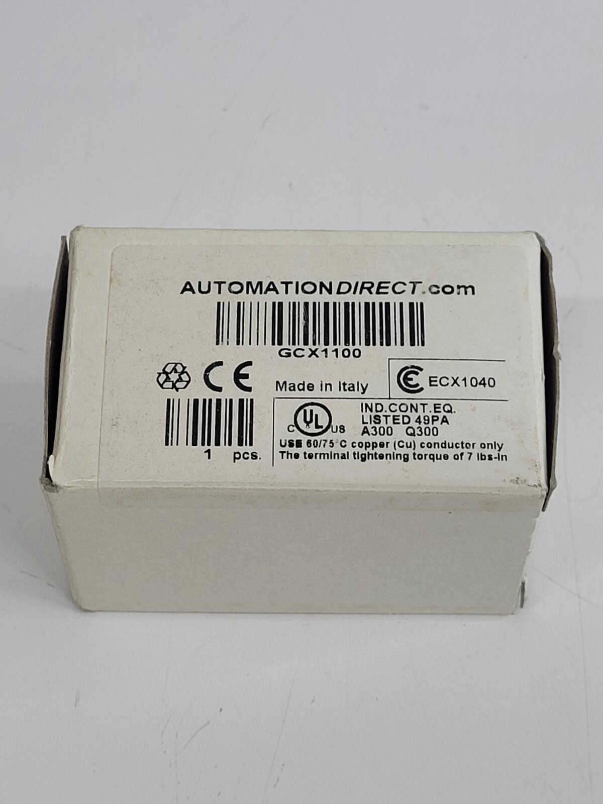 Automation Direct GCX1100 New Black Pushbutton Switch NEW IN BOX sp41