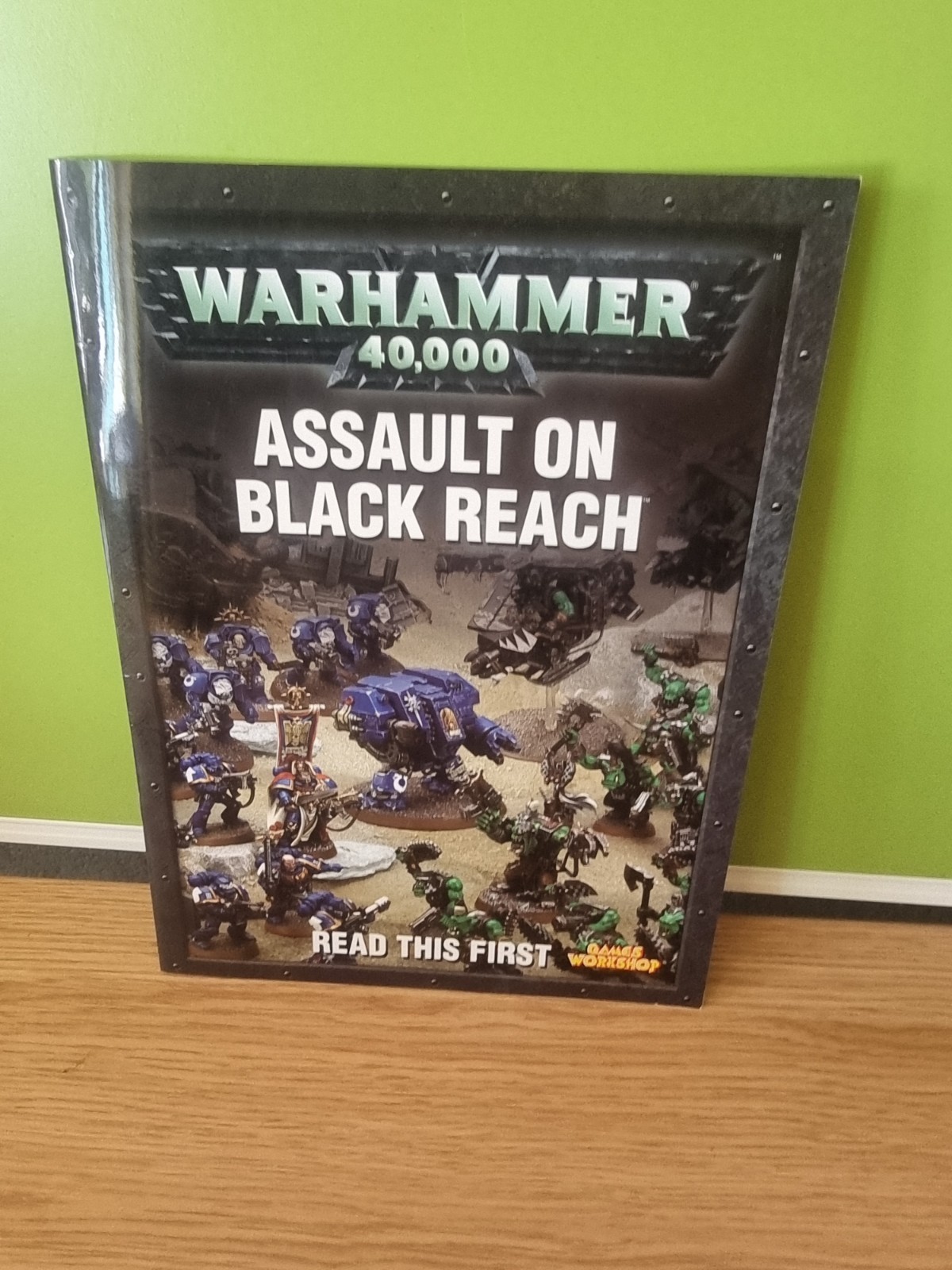 Warhammer Manuel 40k Assault on Black Reach First Read Games Workshop