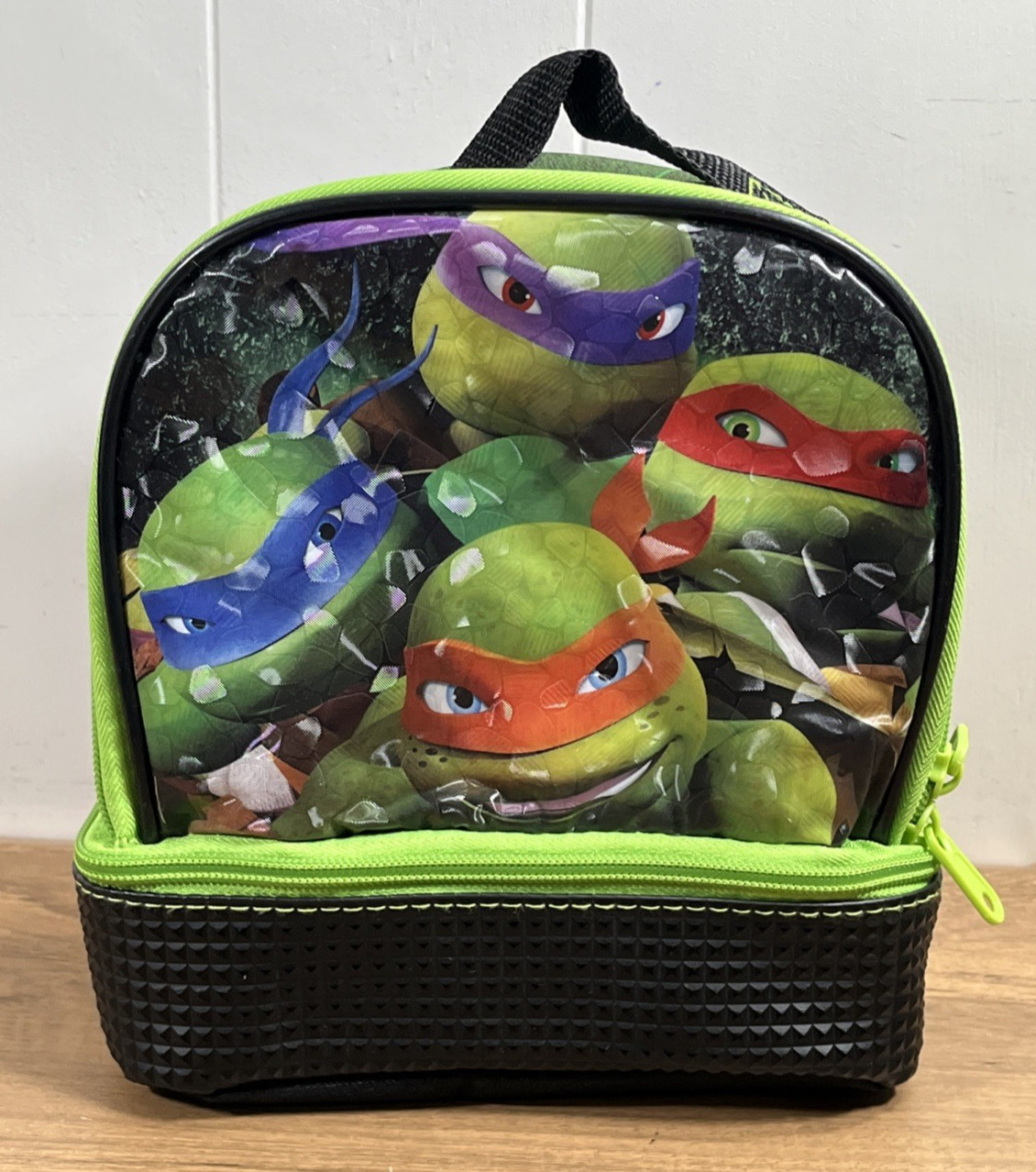 2016 Nickelodeon Teenage Mutant Ninja Turtles Insulated Lunch Bag, Black