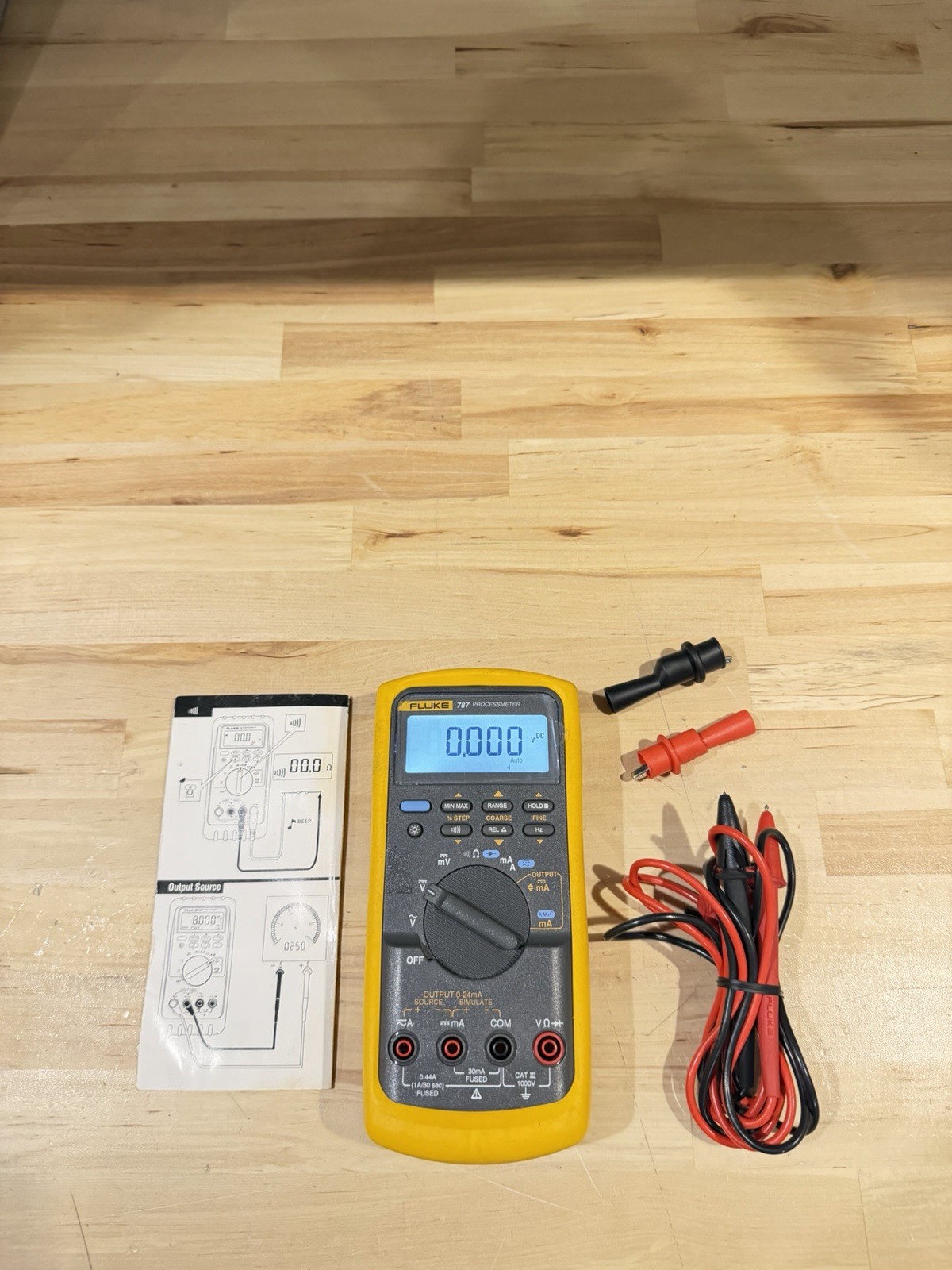 FLUKE 787 PROCESSMETER SHIPS FAST - FREE SHIPPING