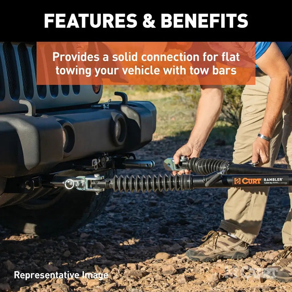 CURT 70140 Custom Tow Bar Base Plate
